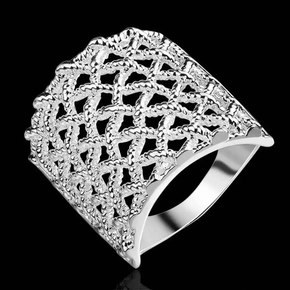 Крупное Кольцо Серебро Купить