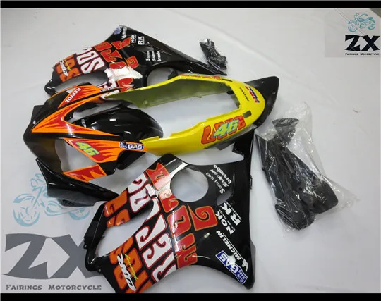 

Fairings White+Black Fairings BodyWork Kit For HONDA CBR600F4I 2004 2005 2006 2007 F4I Injection mode Motorcycle ZXMT 6015