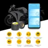 TPMS Motorcycle Car Auto TPMS 2 External Sensors for Android IOS tpms Tire Pressure Sensor Monitoring System tmps tire pressure ► Photo 2/6