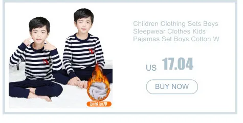 Зимние Детские пижамы, комплект одежды из плотного бархата для мальчиков и девочек, хлопковая одежда для сна, детский Пижамный костюм хорошего качества с длинными рукавами