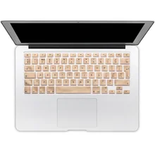 Для Apple Macbook Air 13 Дюйма Клавиатуры Обложка Фильма Прозрачный ЕС Английский Алфавит Силиконовая Клавиатура Крышка Для Pro 13 15 сетчатки