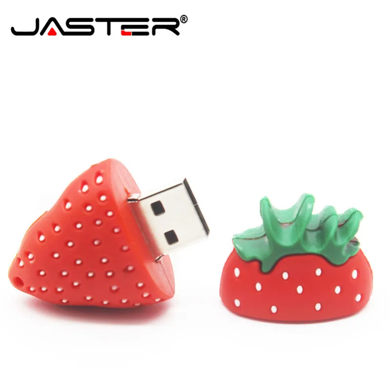 JASTER клубника искусственная морковь usb флэш накопитель ягоды Флешка 8 ГБ 16 32 фрукты