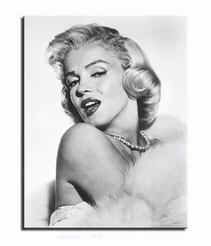 

New High Quality 1 Piece Living Room Bedroom Modern Home Art Decoration sexy Marilyn Monroe Canvas Painting Unframed