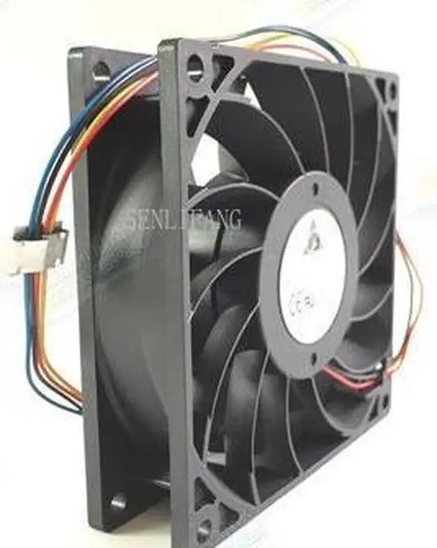 

Free shipping FFC0912D 5E1G DC 12V 1.05A 90x90x25mm Server Square Fan