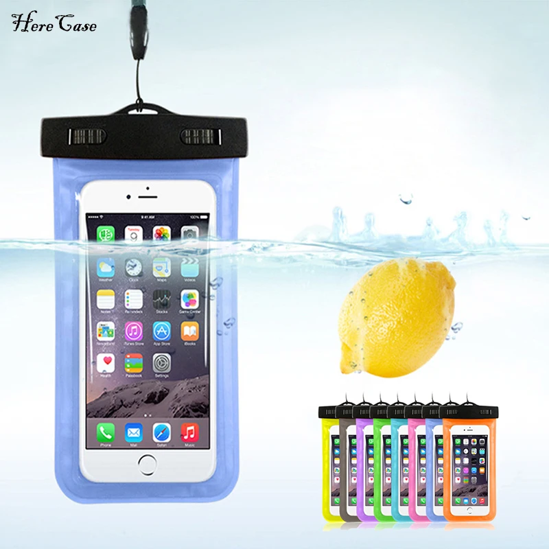 Buy HereCase Swimming Phone Bags Diving Waterproof