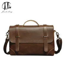 Сумка для мужчин кожаная мужская сумка портфель PU Crazy Horse сумка-мессенджер Docu Мужская t чехол портфель для нежных мужчин