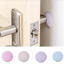 1 шт. Высокое качество 3D наклейки на стену резиновая для дверной ручки ручка краш-коврик протектор стены Детская безопасность защита