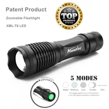 AloneFire E007 Lanterna CREE XML-T6 3800LM Tactical Flashlight Torch Zoom Linternas LED Flashlight LED Bicycle Front Head Light