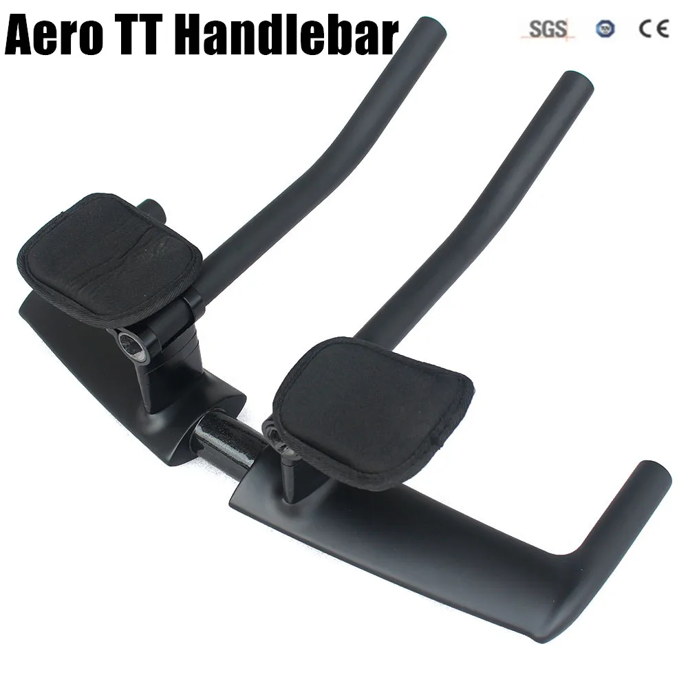 

carbon aero TT handlebar T800 high modulus carbon fiber TT handlebar 420mm 31.8mm diameter time trial handlebar