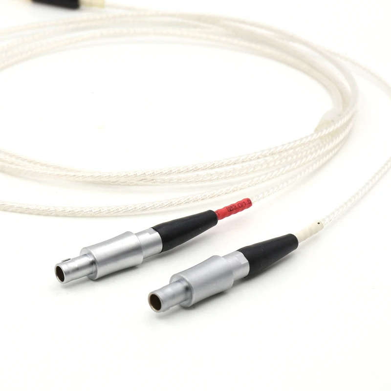 Free shipping 3 5mm Silver plated 99 998 5N OFC Cable For HD800 Headphone Earphone cable