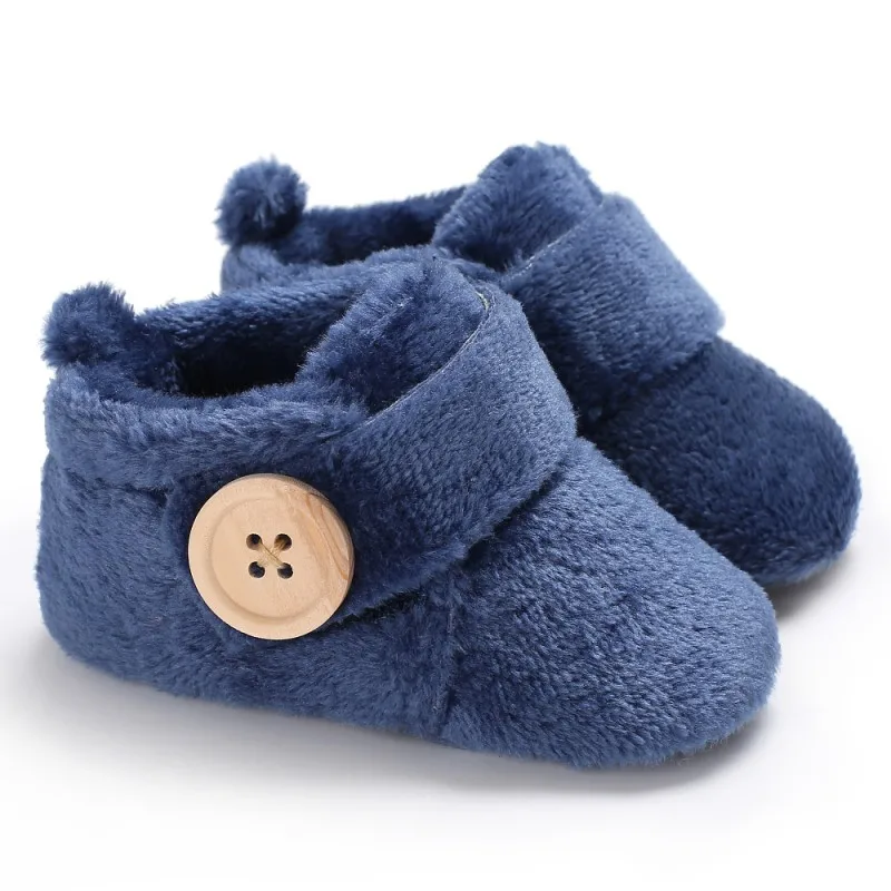 Invierno niñas zapatos PRIMAVERA/otoño algodón bebé sólido caliente infantil primeros caminante muchacha del muchacho no zapatos de bebé antideslizantes Invierno niñas zapatos PRIMAVERA/otoño algodón bebé sólido caliente infantil primeros caminante muchacha del muchacho no zapatos de bebé antideslizantes