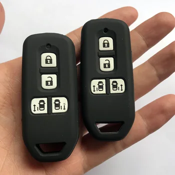 

silicone cover for HONDA for NBox remote protection case set skin shell holder keyless keychian 100pcs/lot