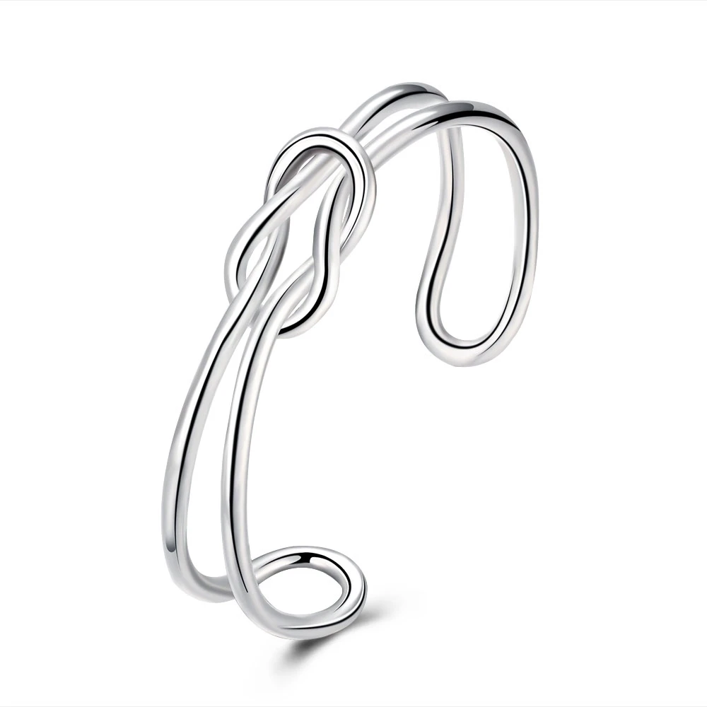 

2015 new arrived 925 sterling silver jewelry sweet leafage with stone crystal open cuff bracelet bangle for women fine jewerly