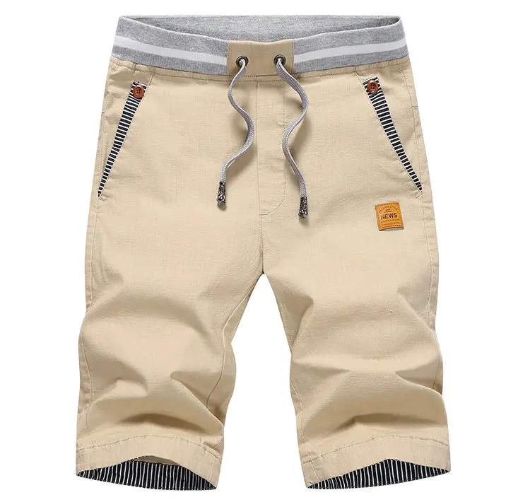 Летние новые повседневные мужские шорты, облегающие хлопковые шорты для бега, пляжные мужские шорты, мужские шорты - Цвет: 182A