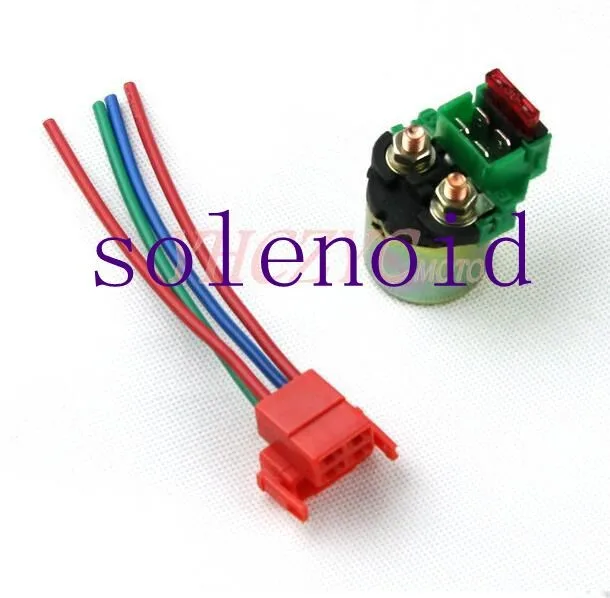 Motorcycle motor relay + plug relay suitable for Honda 12V universal