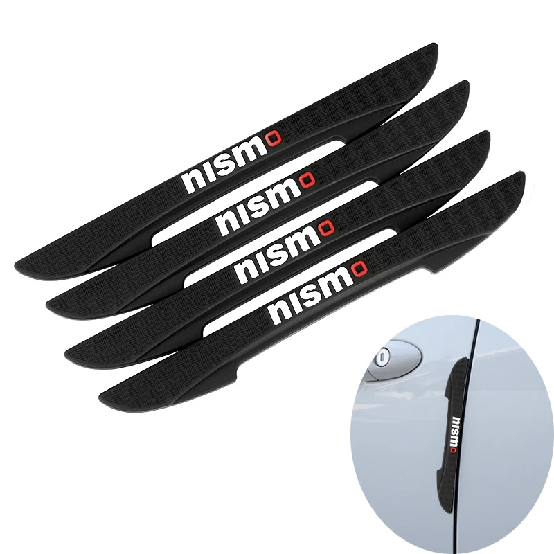 

4pcs/Lot Car Nismo Sticker Door Protector Side Edge Protection Guards Stickers Car Styling for Nissan Qashqai X-trail Juke Sunny
