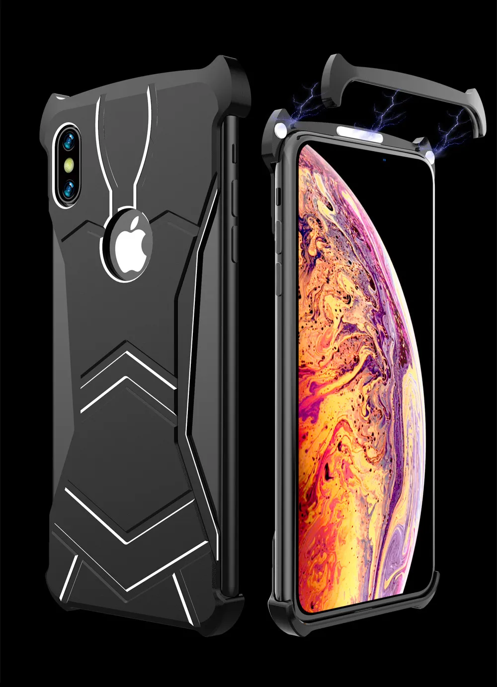 Чехол на магните для телефона чехол для iPhone Xs Max XR магнит металлический бампер задняя крышка для iPhone X 7 8 Plus чехол Coque дропшиппинг