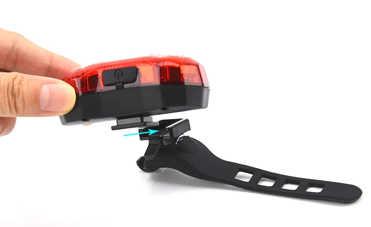 Perfect Tail light 150lm 4 LED USB rechargeable bicycle bike rear tail safety warning light front headlight 3