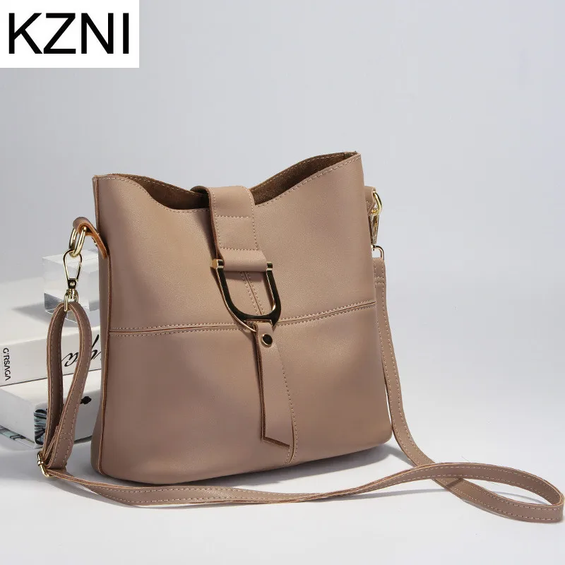 

KZNI women genuine leather handbags designer handbags high quality ladies hand bags bolsos mujer de marca famosa 2016 L112512