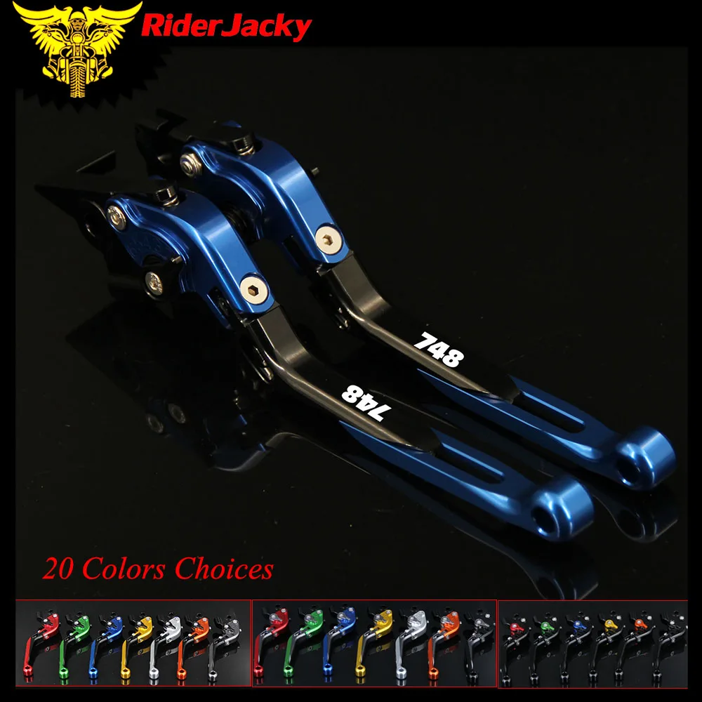 RiderJacky 1 пара мотоциклов Складной Выдвижная сцепные рычаги для Ducati 748/750SS 1999-2002 2000 2001