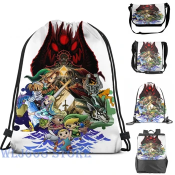 

Funny graphic print shoulder Bags women The Legend of Zelda (8) Single shoulder backpack travel for men Gym Bag