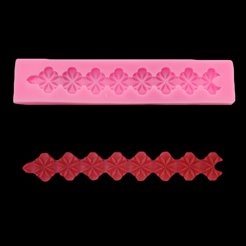 

Square Clover Silicone Mold Cake Decorated Candy Cake 3d Turned Sugar Mold Food Grade Silicone Diy Bakeware Cookie Cutter