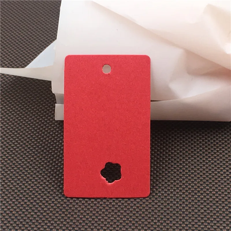 

Red Collection Paper Tags Handmade Paper Labels Kraft Red Series Heart Shape Clothing Label Hang Tags Multi Shapes 50Pcs/Lot