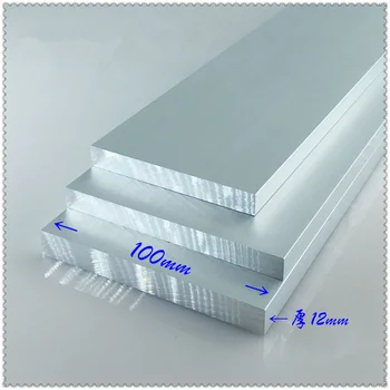 

Aluminium plate thickness 12mm width 100mm length 800mm 12mmx100mm article aluminum alloy 6063-T5 oxidation