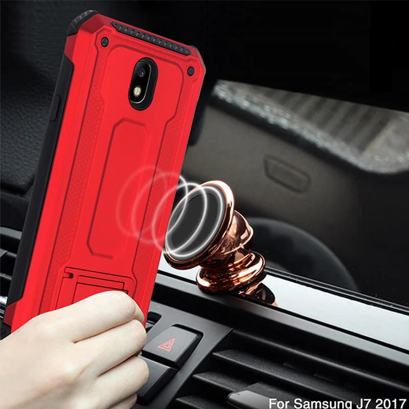Armor Hard Silicone PC Phone Case for Samsung J530 J330 J730 2017 EU Cover J5 J7 Pro Galaxy Funda Coque | Мобильные телефоны и