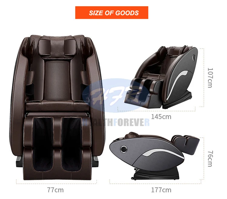 3d массажное кресло с нулевой гравитацией, источник питания, цена, используется 4d ножка шиацу, дешевое Электрическое Массажное кресло для всего тела, черное
