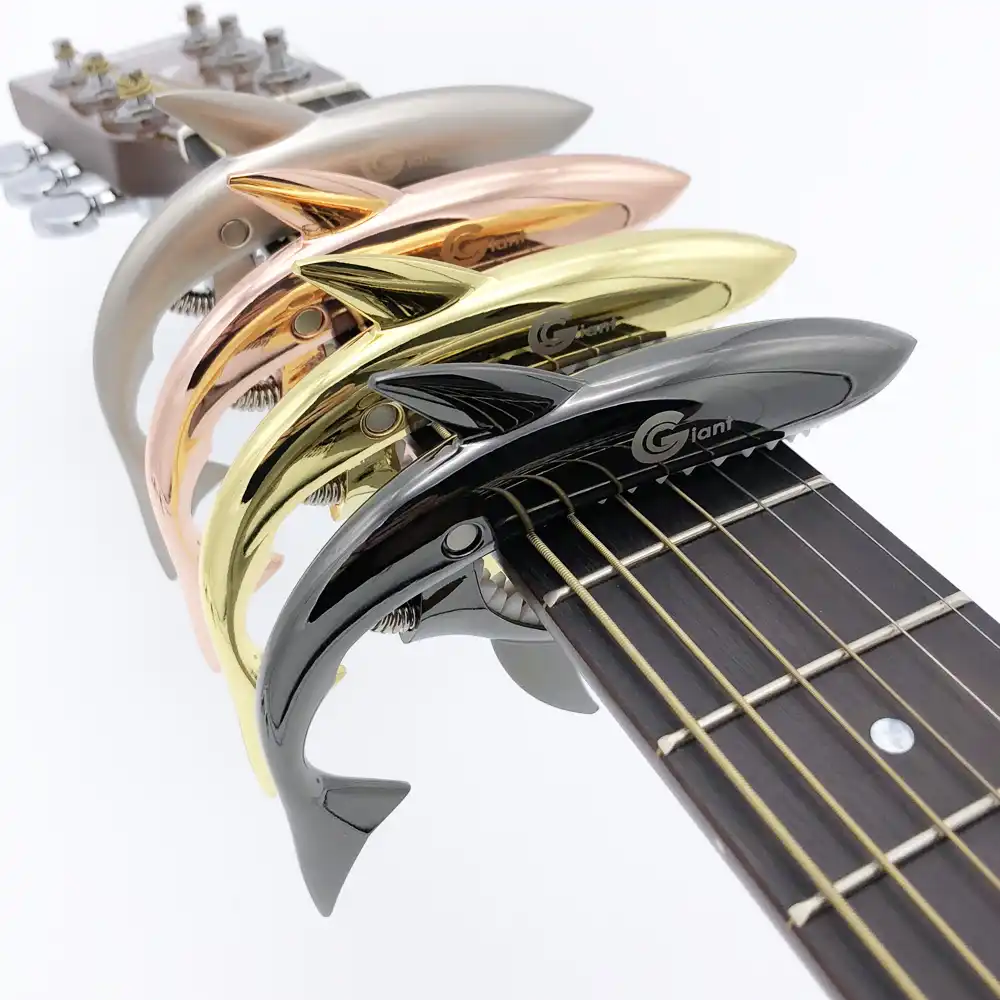 Shark Guitar Capo String Capotraste Violao for Acoustic Electric Guitarra  Bass 6 Strings|capotraste violao|guitar capocapo violao - AliExpress
