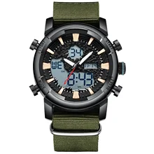 Многофункциональные мужские часы цифровой нейлоновый бренд biden мужские наручные часы кварцевые мужские часы спортивные водонепроницаемые мужские часы