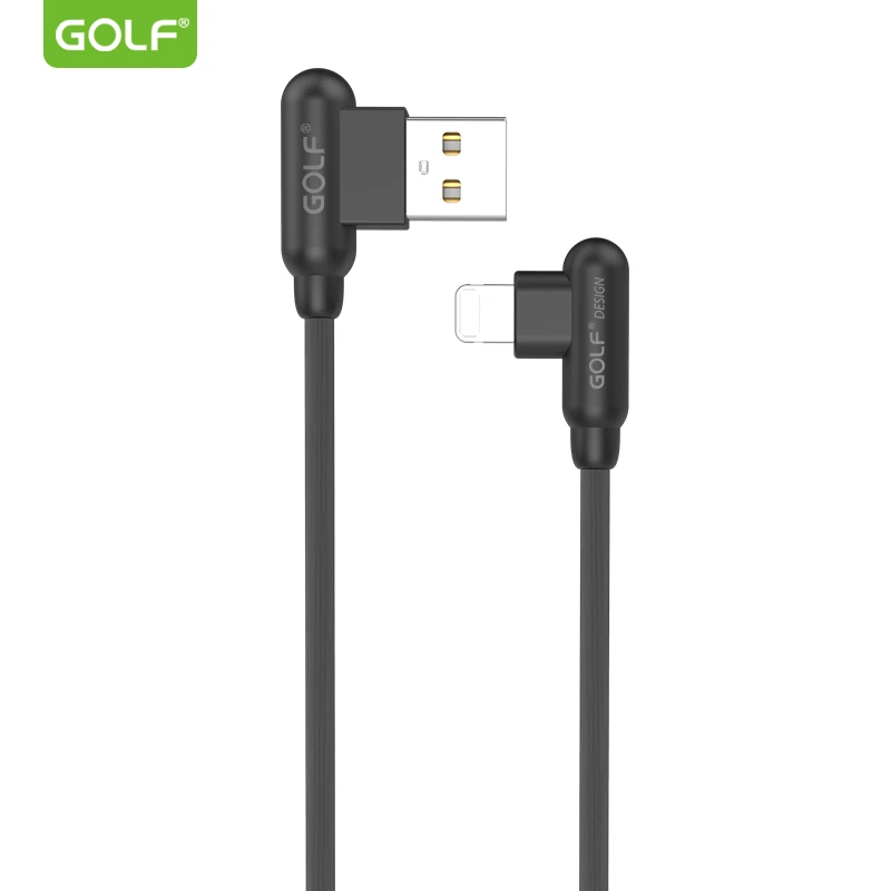 جولف 1 m الألعاب USB كابل شحن ل فون 5 S 6 6 S 7 8 زائد X XR XS ماكس SE سريع شاحن الهاتف المحمول USB كابلات البيانات