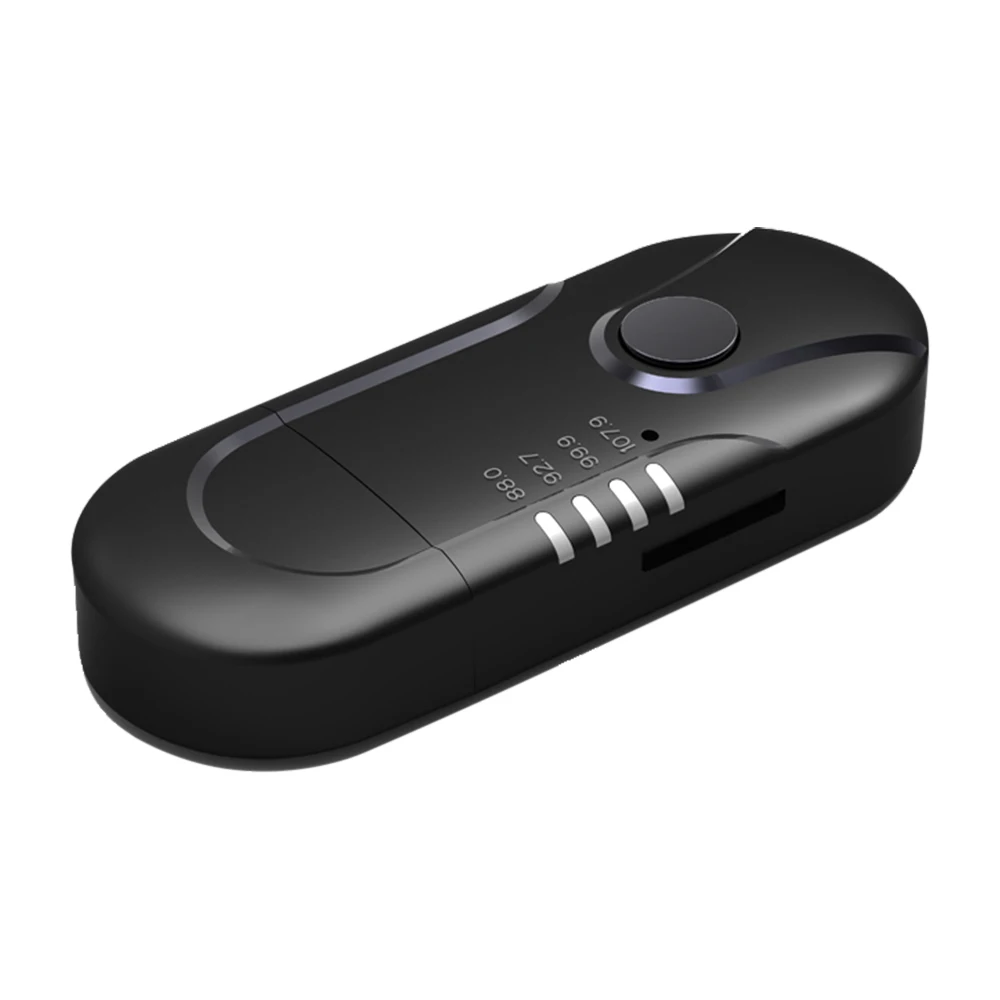 

Onever FM Transmitter Bluetooth Car AUX Audio Player TF Card Music Adapter Receiver Hands-Free Car FM Modulator For Transmitter