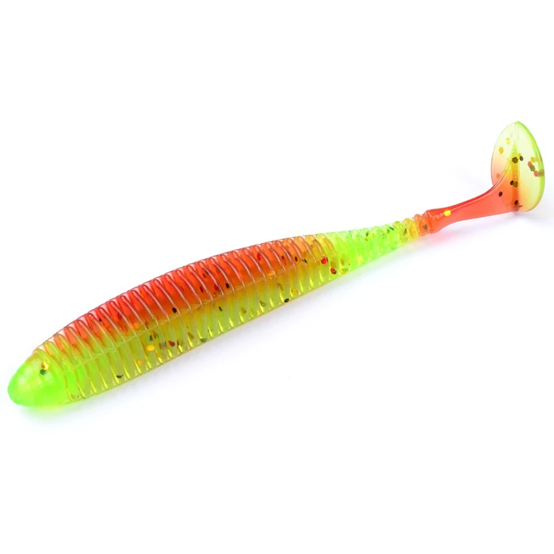 KMRESA 10 шт. искусственная Мягкая наживка 2,4 г/8,5 смjapan Shad Worm Swimbaits Jig Head Fly Fishing силиконовая резиновая рыбка