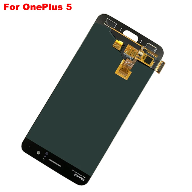 

AMOLED 5.5'' Display For OnePlus 5 LCD Touch Screen Digitizer Assembly Replacement For oneplus5 A5000 LCD Display With Frame