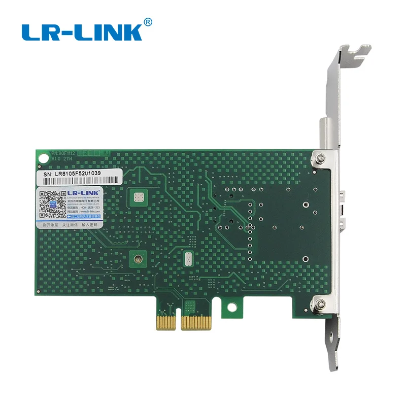 LR LINK 9020PF SFP PCI Express 100Mb Ethernet SFP Fiber Optical Network Card Controller Adapter For 4