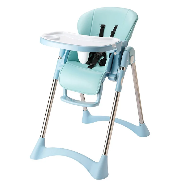 Children's Dining Chair Multi-function Adjustable Folding Chair Infant Feeding Seat Portable Cute Child Five-point Safety Seats Children's Dining Chair Multi-function Adjustable Folding Chair Infant Feeding Seat Portable Cute Child Five-point Safety Seats