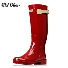 Новинка года; Очаровательная модная женская обувь; сапоги для верховой езды на каблуке в стиле панк; обувь на молнии; высокие рыцарские сапоги; женские резиновые сапоги; большой размер 41