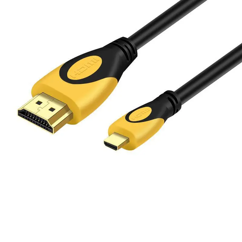 Микро Hdmi к Hdmi кабель высокой четкости для мобильного телефона планшета 1080 P HD tv lcd проектор для ноутбука компьютера 1,5 M/3 M Микро Hdmi к Hdmi кабель высокой четкости для мобильного телефона планшета 1080 P HD tv lcd проектор для ноутбука компьютера 1,5 M/3 M