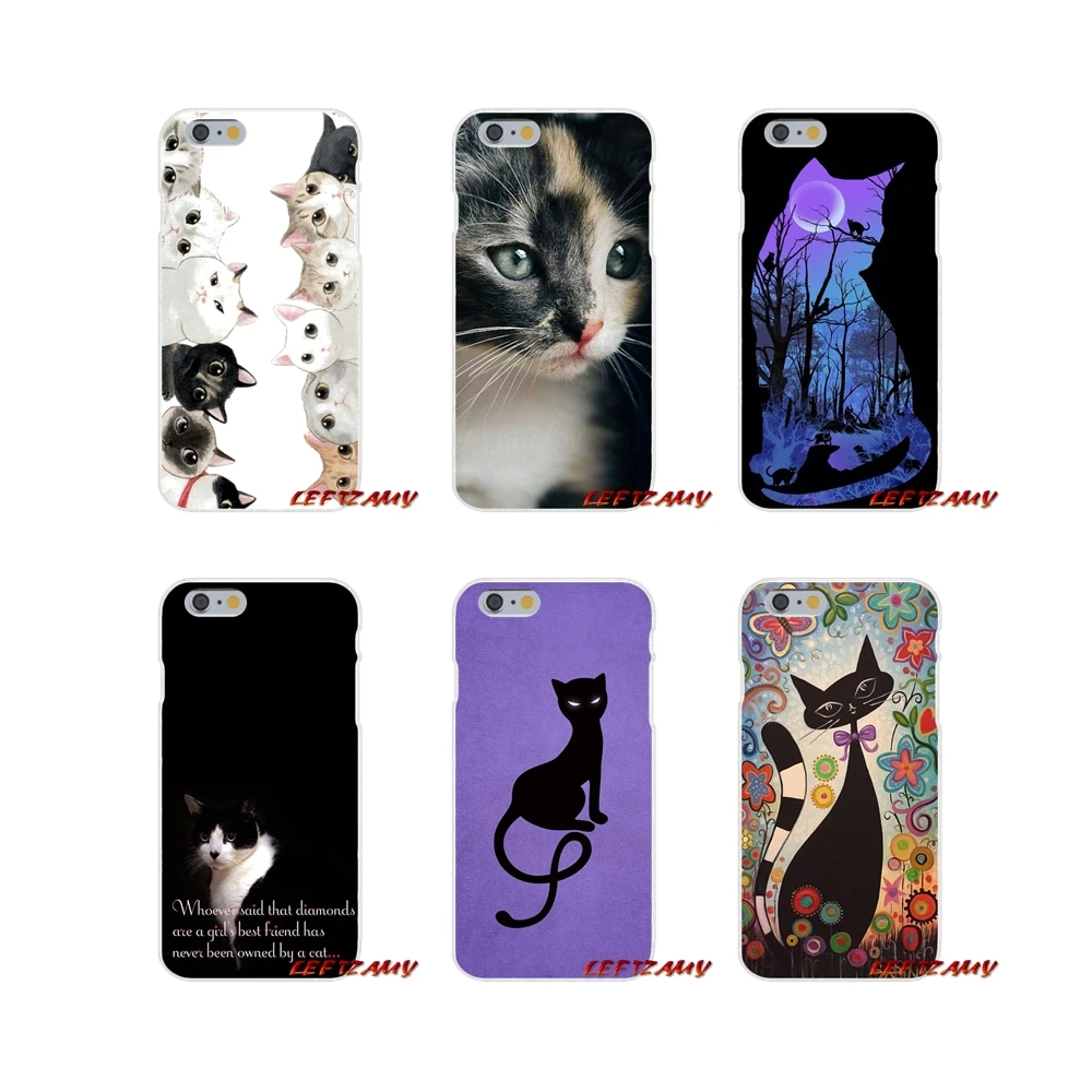 Animal Black And White Design Mobile  Cat  For Samsung 