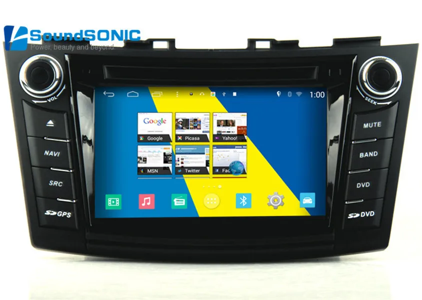 Android 4.4 Car Multimedia For Suzuki Swift 2011 2012 2013 2014 Radio