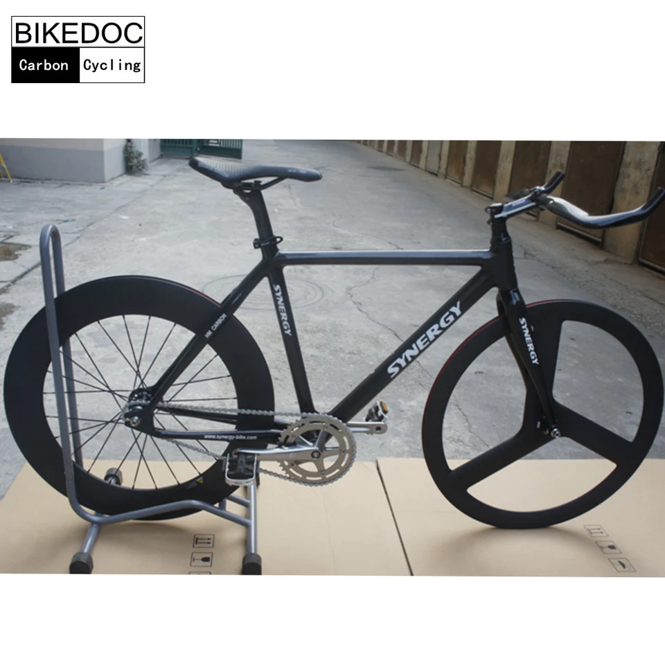 carbon fixed gear frame