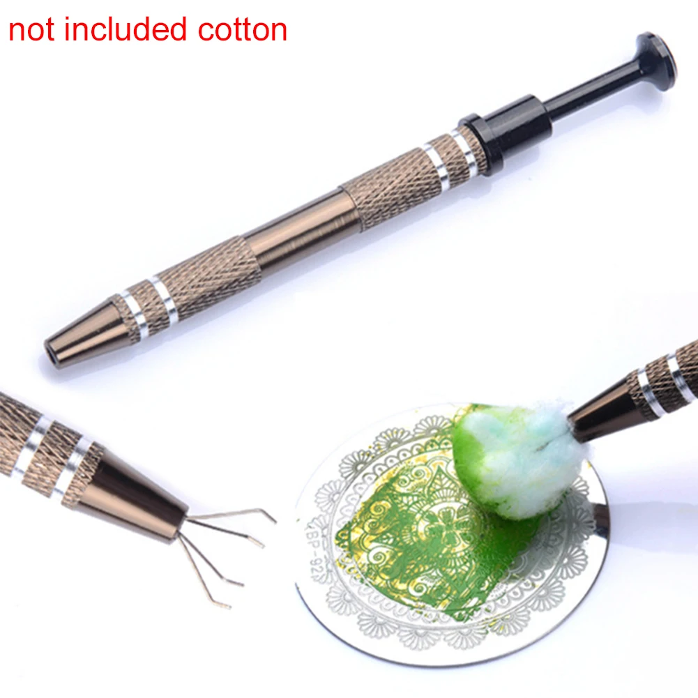 

Plates Clean Cotton Stamping Tool Template Manicure Claw Art Nail Saver