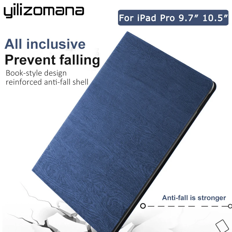 

YILIZOMANA Smart Flip Stand Case Luxury Resin pattern For iPad Pro 9.7" 10.5" inch PU Leather Hard Back Cover Auto Sleep/Wake Up
