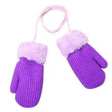 Зимние перчатки для маленьких девочек и мальчиков в стиле пэчворк, сохраняющие тепло варежки, новые модные детские перчатки для новорожденных, de inverno