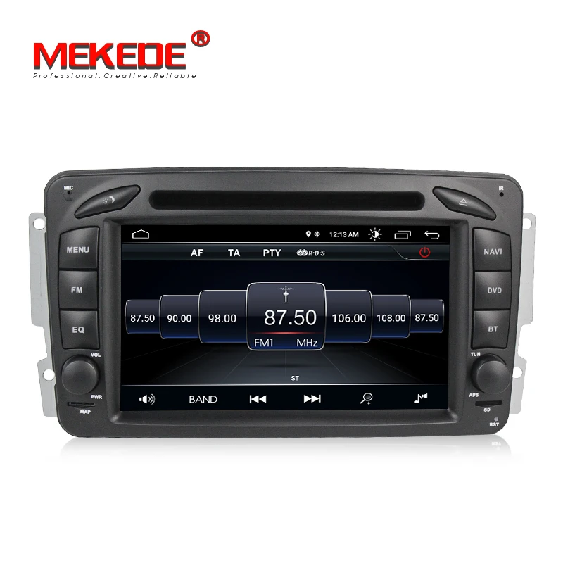 MEKEDE ANDROID 9 автомобильный dvd мультимедийный плеер для Mercedes Benz W209 W203 W168 ML W163 W463 Viano W639 Vito Vaneo Wifi gps BT