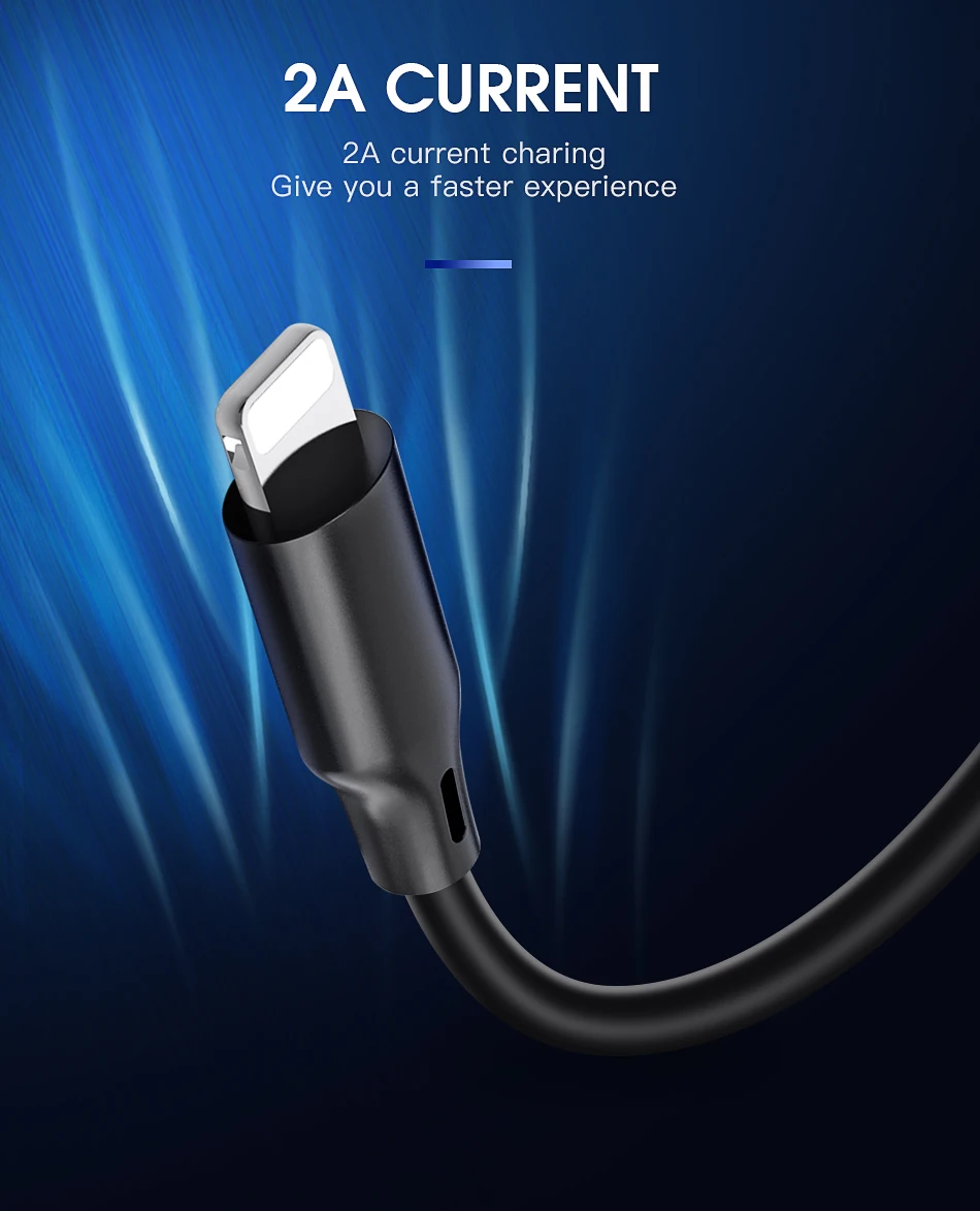 ACCEZZ TPE USB кабель для iPhone X XS MAX XR 8 7 6 6S 5 5S Plus Кабель для зарядки и передачи данных для Apple ipad Mini зарядный шнур 3 м