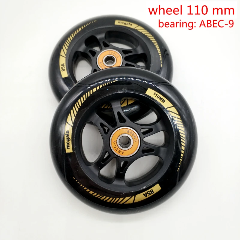

free shipping scooter wheel 100*24 mm 110*24 mm PU wheel 2 pcs / lot