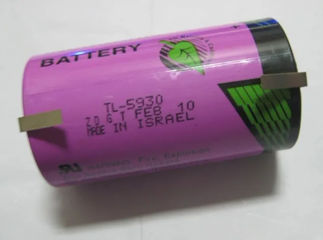 

NEW TADIRAN lithium battery TL-5930 TL5930 5930 3.6V 19000mah 1.9ah Type D PLC control lithium Li-ion battery leg feet foot